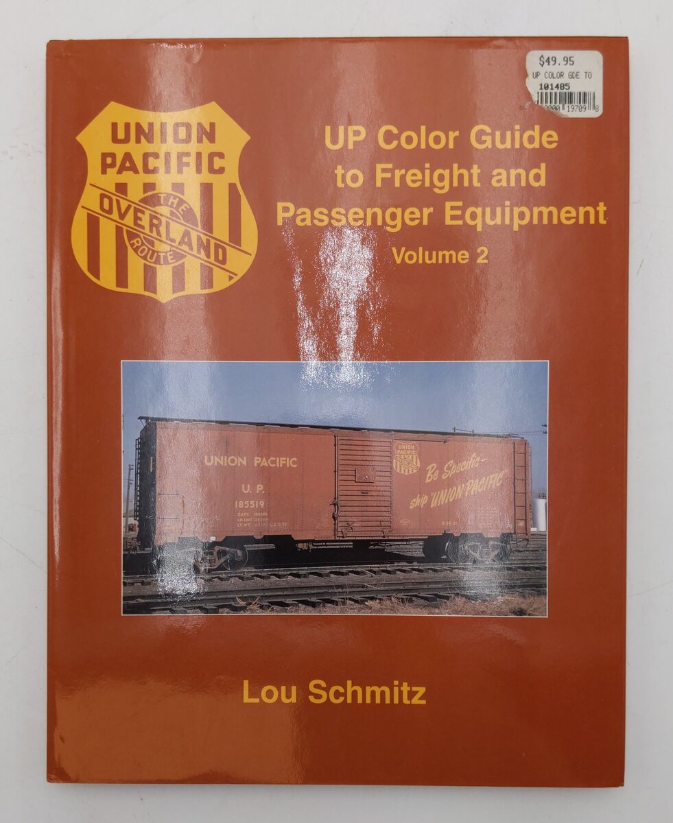 UP Color Guide to Freight and Passenger Equipment Vol.2 Hardcover Book EX