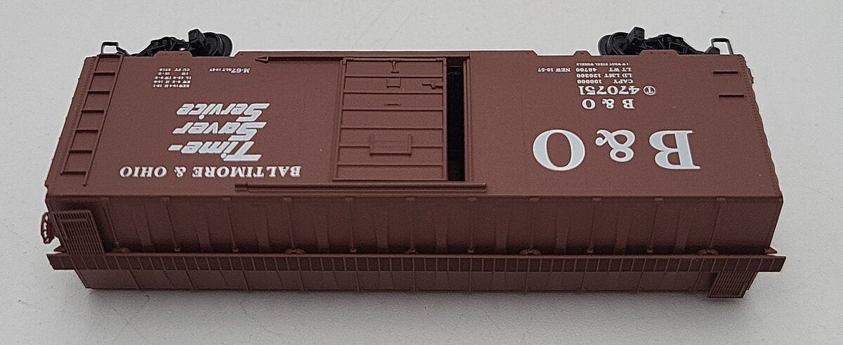 Micro-Trains 20346/2 N-Scale Baltimore & Ohio 40' PS-1 Boxcar #470751 EX/Box