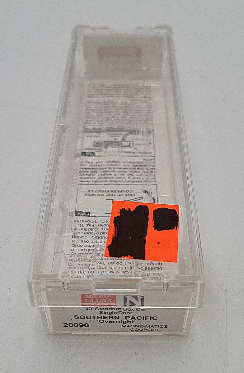 Micro-Trains 02000090 N Southern Pacific 40' Single Door Boxcar #97947 EX/Box