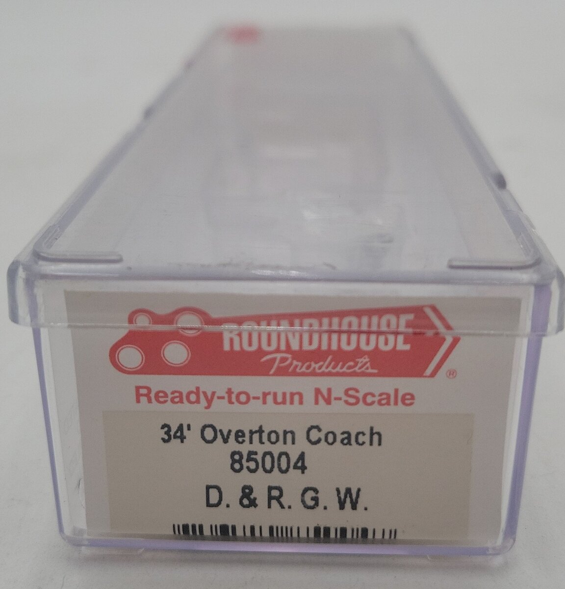 Roundhouse 85004 N Scale D&RGW 34' OT Coach Car NIB