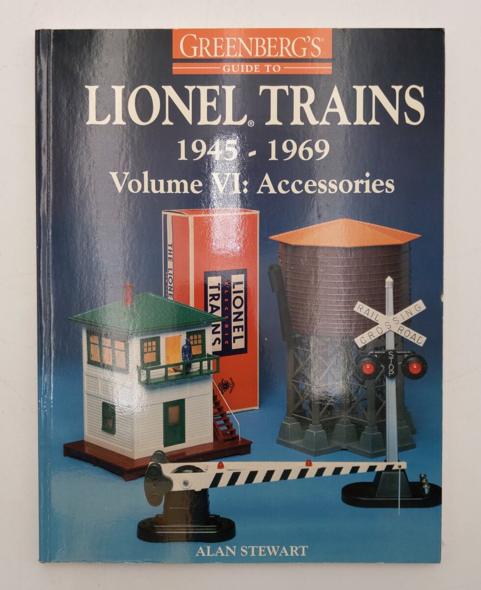Greenberg's Guide to Lionel Trains 1945-1969 Vol. VI Paperback Book Alan Stewart EX