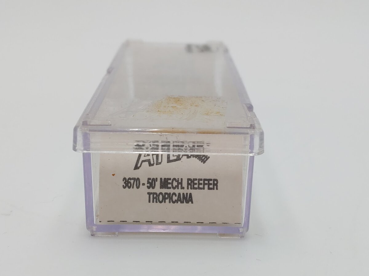 Atlas 3670 N Scale Tropicana 50' Mechanical Reefer #145 LN/Box