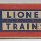 Lionel 2240C Vintage O Wabash "B" Unit Diesel Locomotive - Box Only/Box