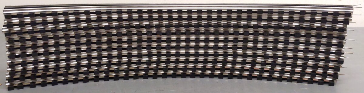 Gargraves 54-101S O 3Rail Phantom Tinplate 54" Curve Plastic Sectional Track(10) EX