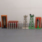 Lionel Vintage O Accessories 151, 214, 58, 58, 111, 71, 71, 153, 395, 394 [10] VG/Box