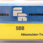 Freudenreich ZF331c Z Scale XS SBB Battery transport wagon LN/Box