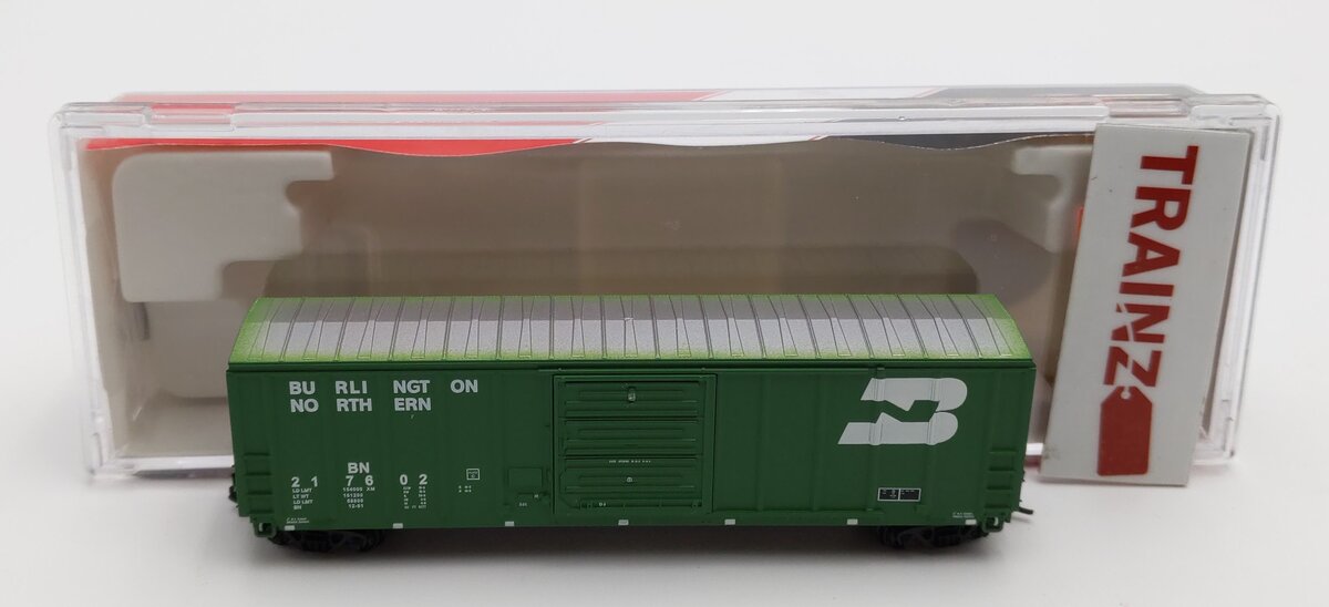 InterMountain 67504-03 N Scale PS 5277 Burlington Northern Boxcar #217602 LN/Box