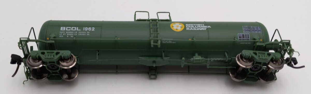 Rapido Trains 535012-1 N Scale BCR Company Service Tank Car #1962 LN/Box