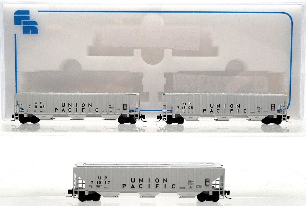 Freudenreich ZF326.3 Z UP PS-2cd Covered Hopper Set: 71508, 71517,  71505 [3] LN/Box