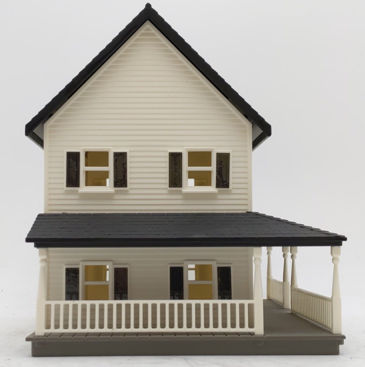Ertl 4237 S Scale Farm House Set FarmCountry Click Fit Assembled Kit EX