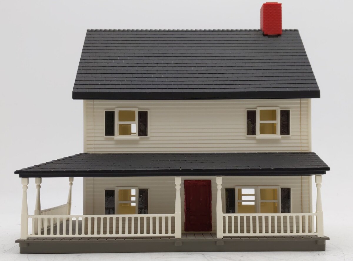 Ertl 4237 S Scale Farm House Set FarmCountry Click Fit Assembled Kit EX