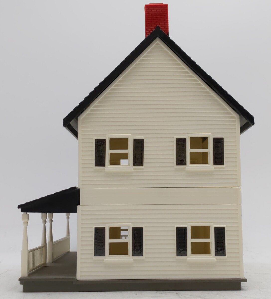 Ertl 4237 S Scale Farm House Set FarmCountry Click Fit Assembled Kit EX