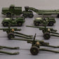 Dinky 1:48 Diecast Tank Transporter w/ Assorted Vehicles & Accessories [11] VG