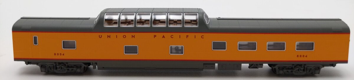 Kato 106-080 N Scale Union Pacific "City of Los Angeles" Dome Car #8004 LN