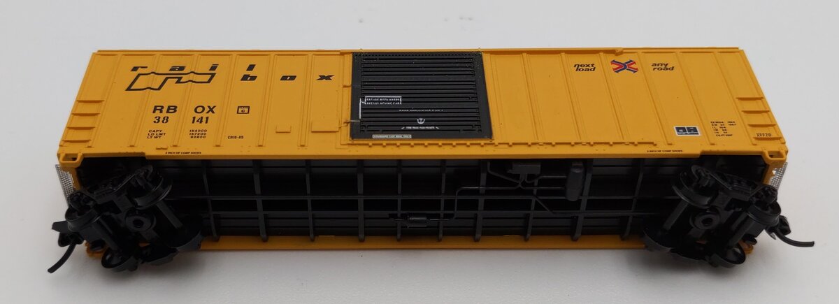 Fox Valley Models 8016-3 N Scale Railbox Boxcar #38141 LN/Box