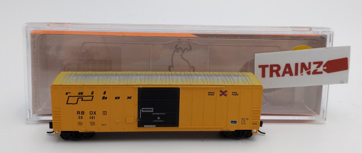 Fox Valley Models 8016-3 N Scale Railbox Boxcar #38141 LN/Box