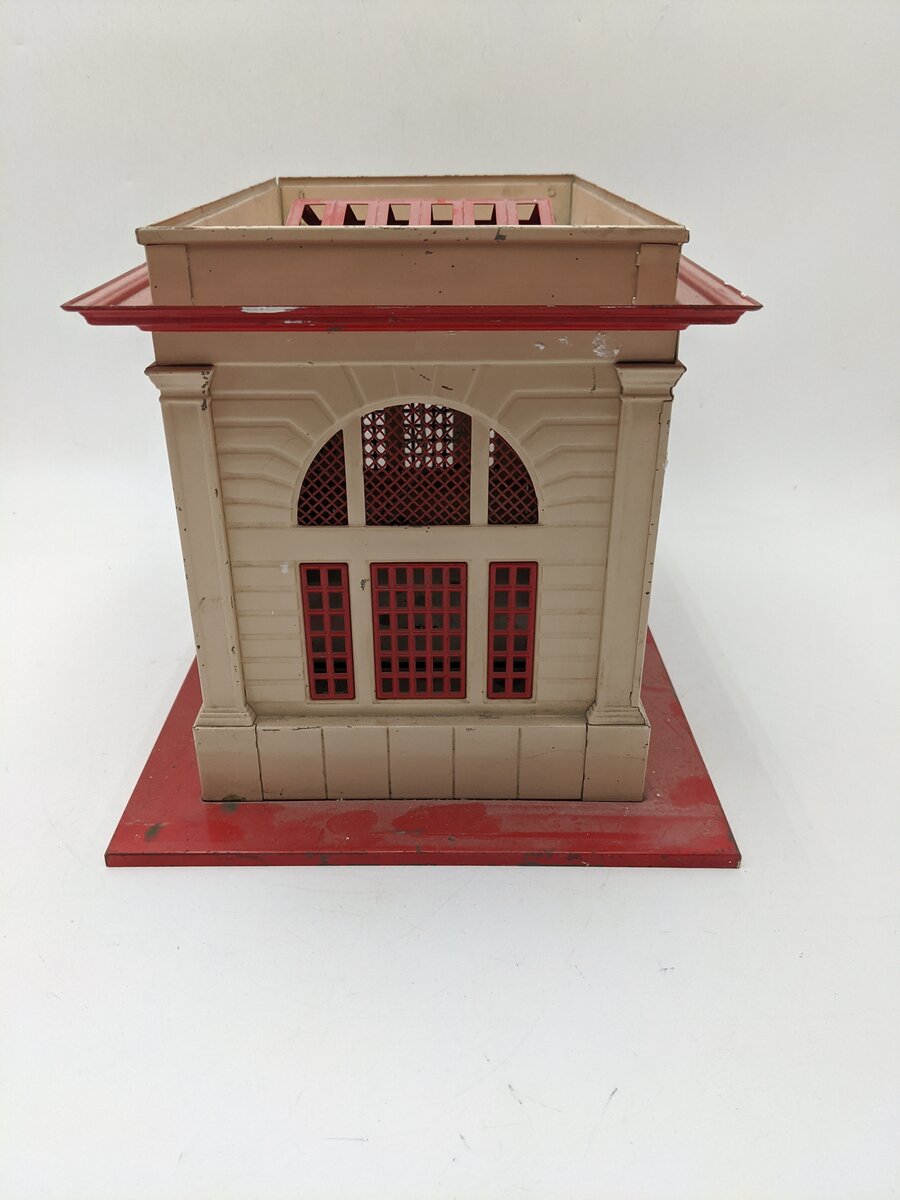 Lionel 115 O Gauge Vintage Lighted Tinplate Passenger Station VG