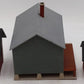 O Gauge Assorted Constructed Layout Buildings [4] VG