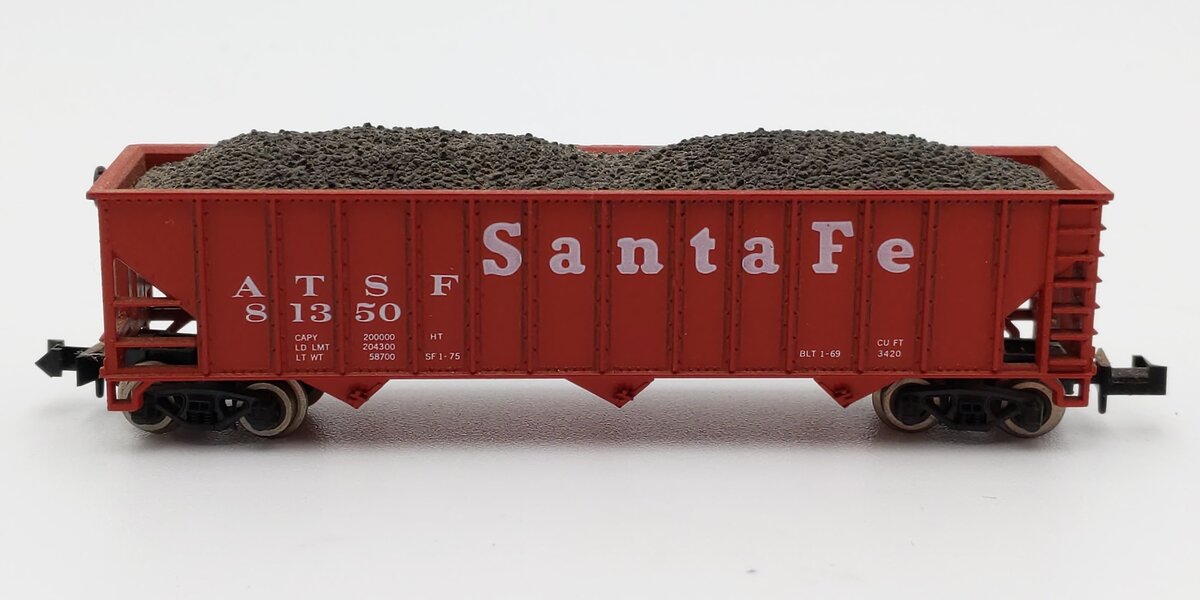Atlas 3268 N Scale Santa Fe 90 Ton Hopper #81350 LN/Box