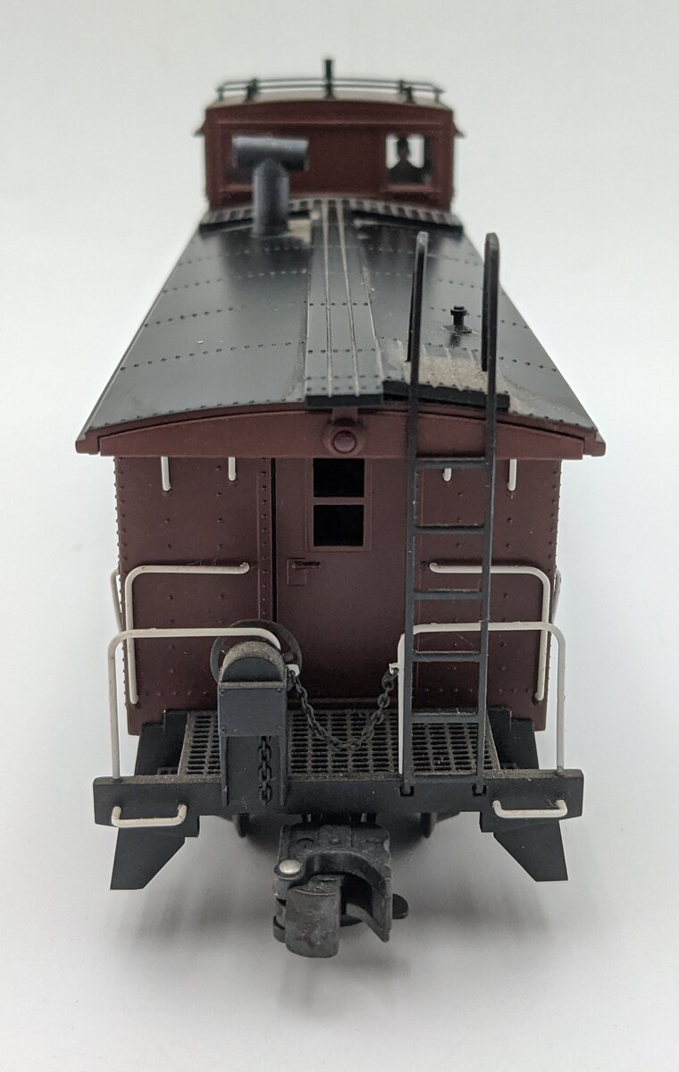K-line K617-1053 O Gauge Santa Fw Steel-Sided Smoking Caboose #1785R EX