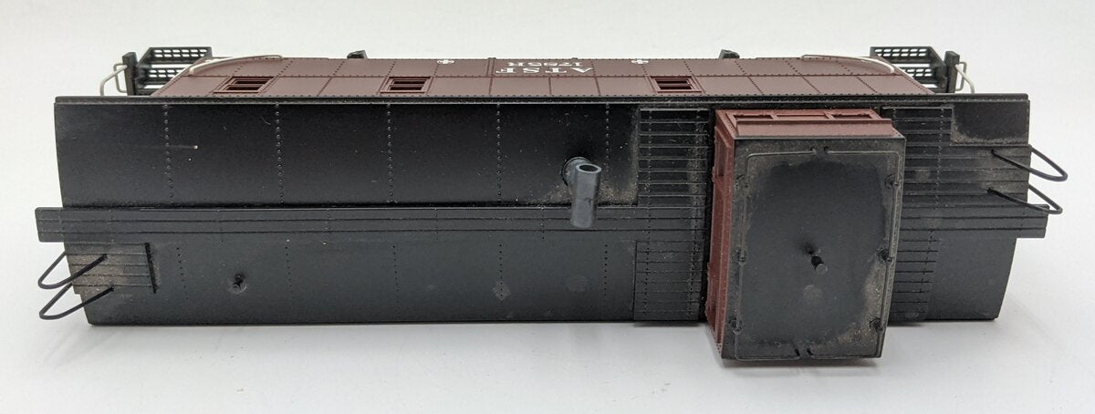 K-line K617-1053 O Gauge Santa Fw Steel-Sided Smoking Caboose #1785R EX