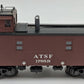 K-line K617-1053 O Gauge Santa Fw Steel-Sided Smoking Caboose #1785R EX