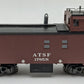 K-line K617-1053 O Gauge Santa Fw Steel-Sided Smoking Caboose #1785R EX