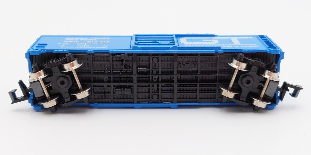 Atlas 3408 N Scale Grand Trunk Western 40' Boxcar #516419 LN/Box
