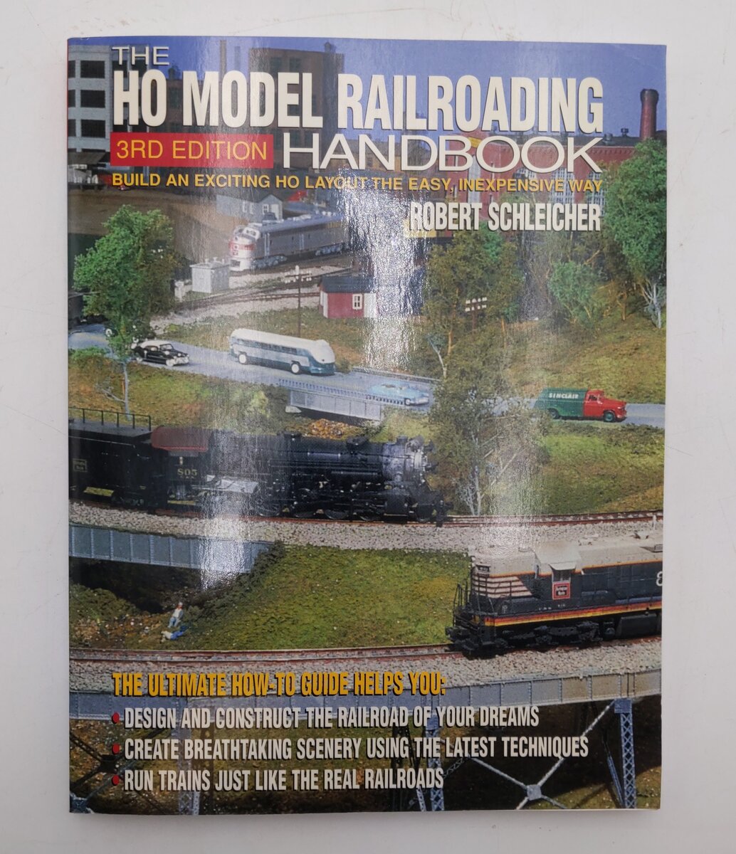 The Ho Model Railroading Handbook 3rd Edition Paperback Book Robert Schleicher EX