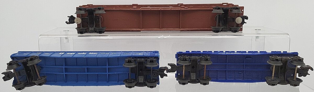 Lionel O Gauge Assorted Freight Cars: 9026, 9136, 9129 [3] VG