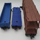 Lionel O Gauge Assorted Freight Cars: 9026, 9136, 9129 [3] VG