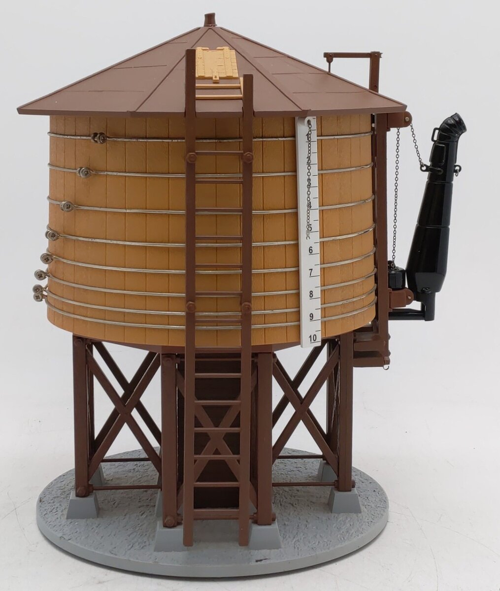 MTH 30-11028 O Operating Wood Water Tower VG
