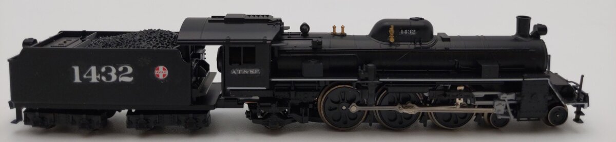 Kato 2013 N Scale C57-180 Atchison Topeka Santa Fe 4-6-2 Steam Loco/Tender #1432/Box
