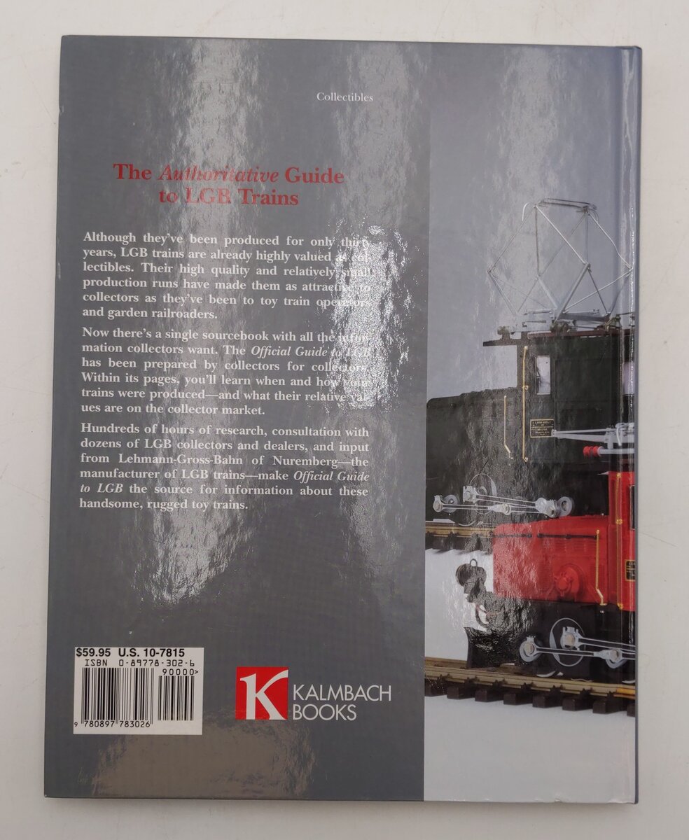 Official Guide to LGB Hardcover Book By Bob Roth and Decker Doggett EX