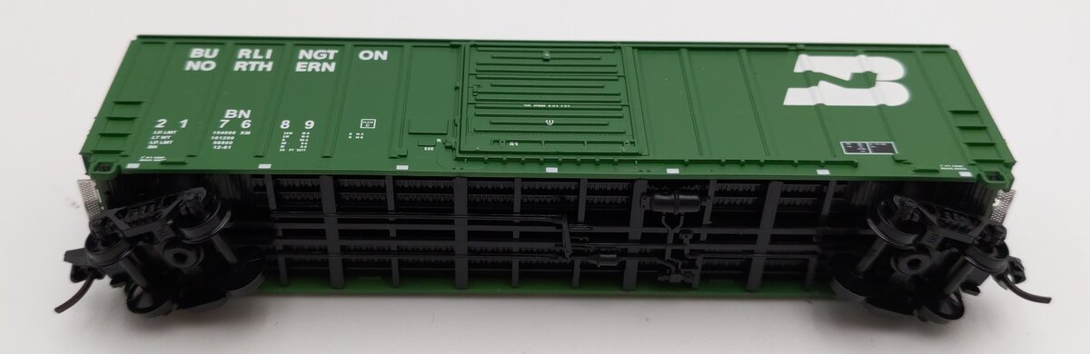 InterMountain 67504-10 N Scale Burlington Northern Boxcar #217689 LN/Box