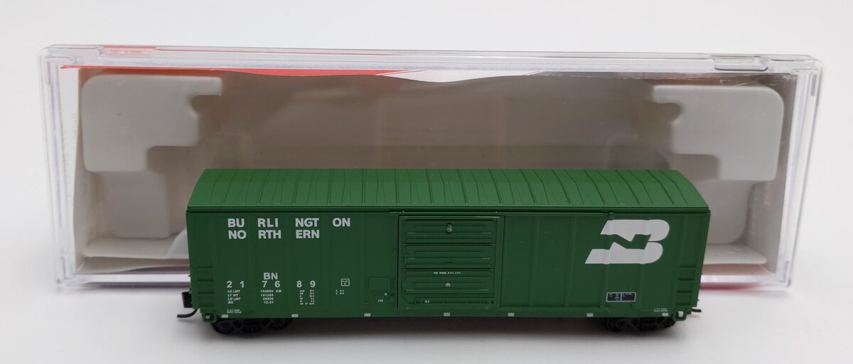 InterMountain 67504-10 N Scale Burlington Northern Boxcar #217689 LN/Box
