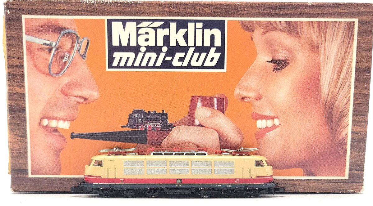 Marklin 8854 Z German Federal Railroad DB Class 103 Electric Locomotive EX/Box
