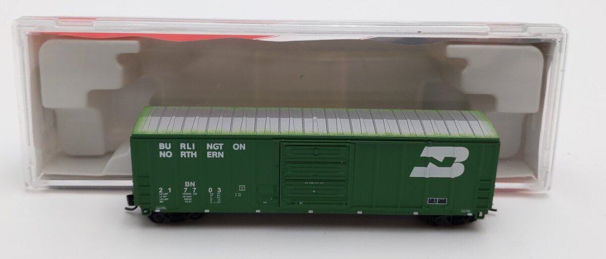 InterMountain 67504-05 N Scale Burlington Northern Boxcar #217703 LN/Box