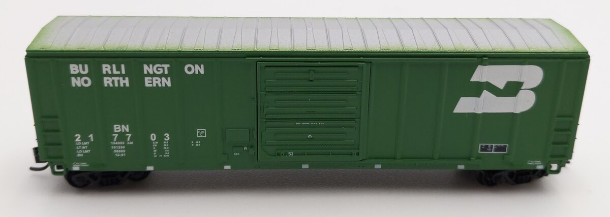 InterMountain 67504-05 N Scale Burlington Northern Boxcar #217703 LN/Box
