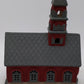 Ceramic Red and Grey Church Building EX