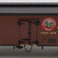 MTH 20-94690 O Gauge Rutland Hood's Dairy 36' Wood Sided Reefer Car #2023 LN/Box
