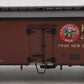 MTH 20-94690 O Gauge Rutland Hood's Dairy 36' Wood Sided Reefer Car #2023 LN/Box