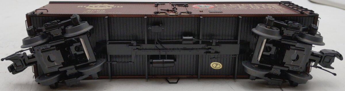 MTH 20-94690 O Gauge Rutland Hood's Dairy 36' Wood Sided Reefer Car #2023 LN/Box