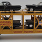MTH 30-7674 O Gauge UP Southwestern Transport Auto Carrier W/Ertl T-Birds #11071 EX
