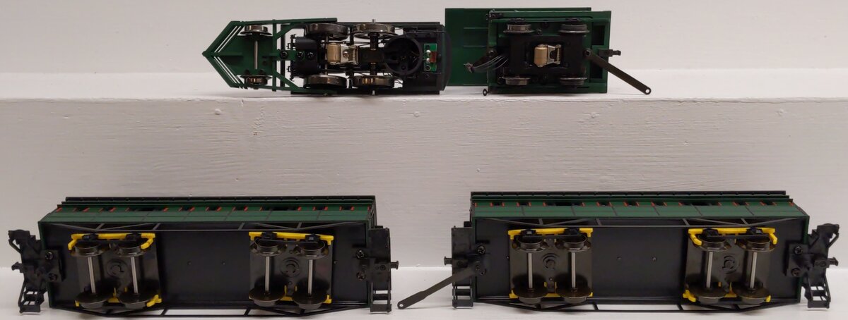 Lionel 6-30088 O Gauge BRASS John Bull Steam Passenger Train Set EX/Box