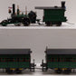 Lionel 6-30088 O Gauge BRASS John Bull Steam Passenger Train Set EX/Box