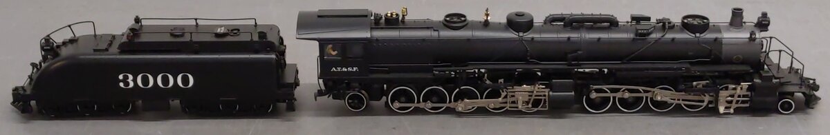 Lionel 6-11155 O VISIONLINE Santa Fe 2-10-10-2 Steam Locomotive w/ Legacy #3000 VG/Box