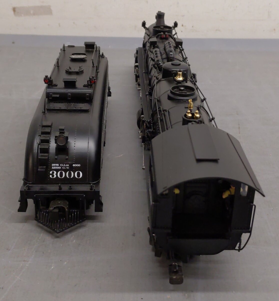 Lionel 6-11155 O VISIONLINE Santa Fe 2-10-10-2 Steam Locomotive w/ Legacy #3000 VG/Box