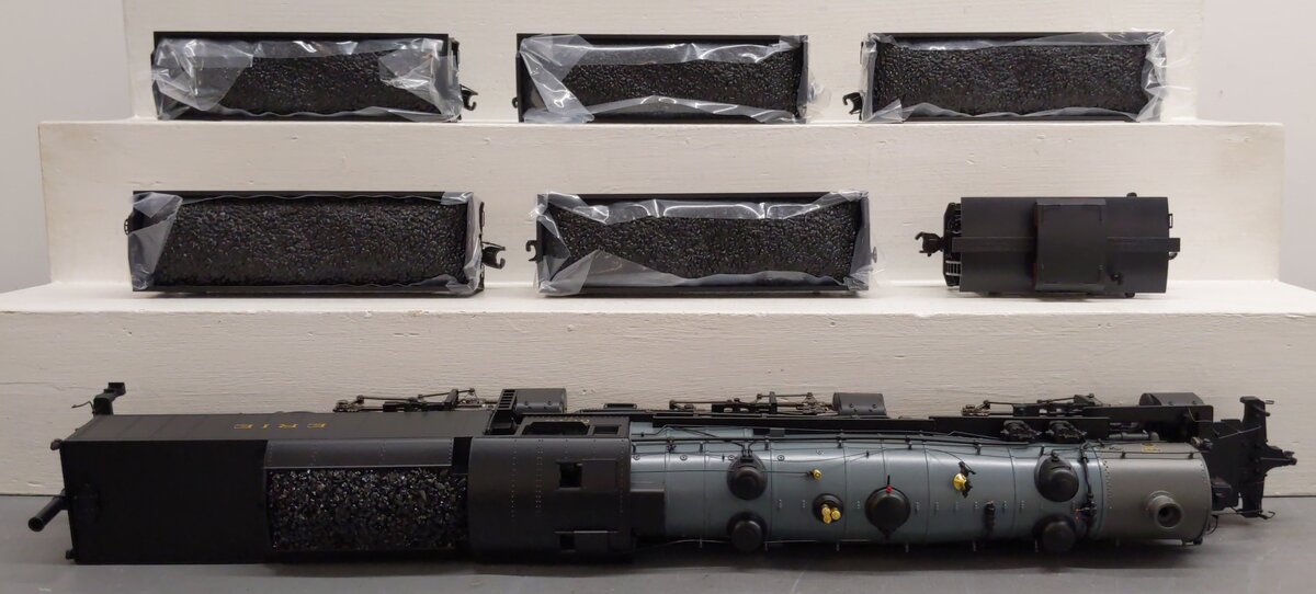 MTH 20-3360-1 O Erie 2-8-8-8-2 Triplex O Gauge Steam Freight Train Set w/PS 2.0 LN/Box