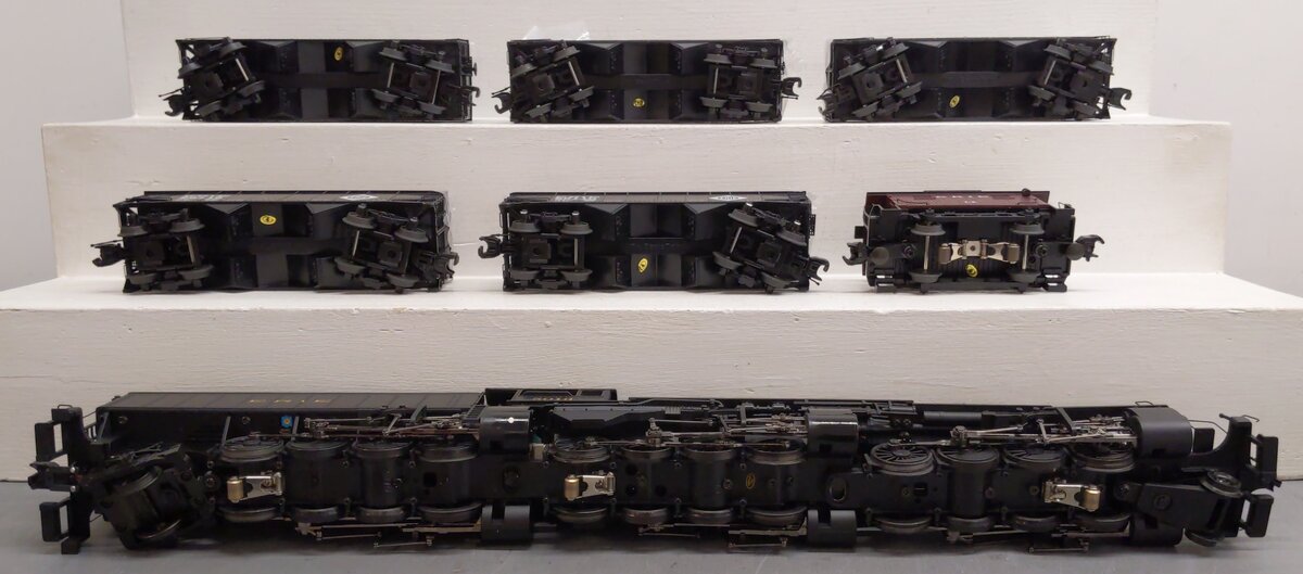 MTH 20-3360-1 O Erie 2-8-8-8-2 Triplex O Gauge Steam Freight Train Set w/PS 2.0 LN/Box